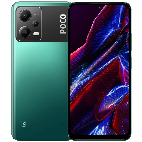 Смартфон Xiaomi POCO X5 5G 8.256 ГБ, зеленый